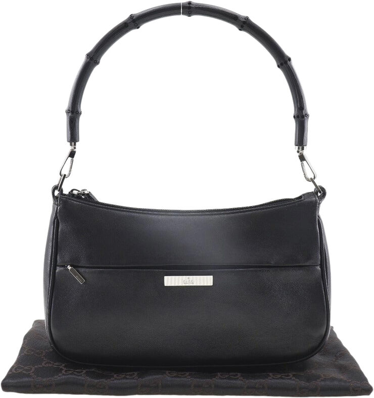 Gucci Vintage Gucci Bamboo Black