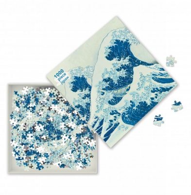 Adult Jigsaw Puzzle Hokusai: The Great Wave: 1000-Piece Jigsaw Puzzles - 1000-piece Jigsaw Puzzles (Jigsaw)