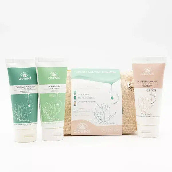 Kit de Rotina de Bem-Estar Orgânico Aloesol
