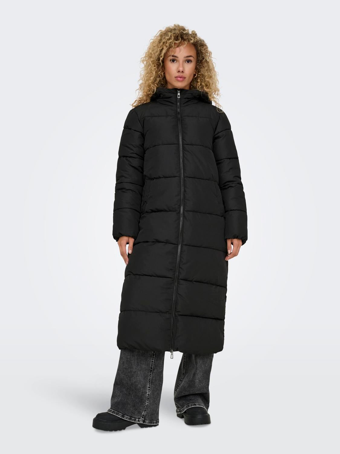 ONLMAGGI Steppmantel Black