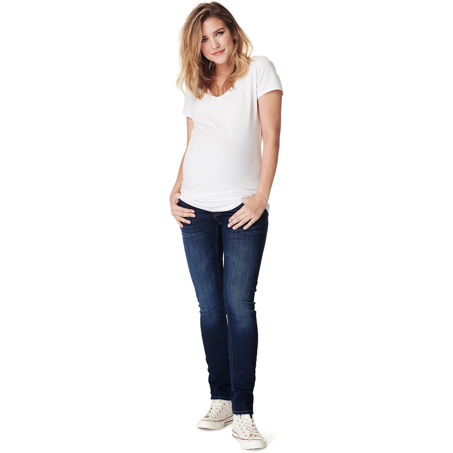 Noppies Slim Umstandsjeans Mila Plus Everyday Blue