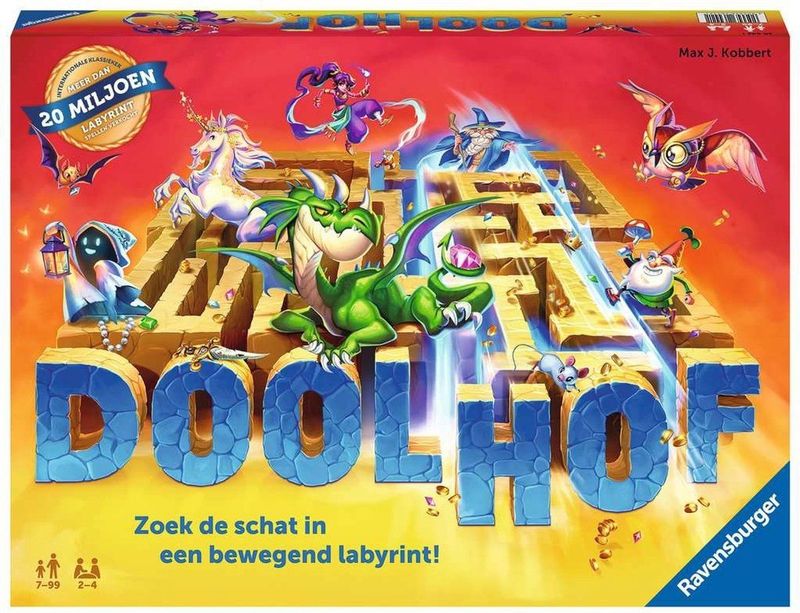 Ravensburger - Doolhof - Bordspel - 37 x 27 cm