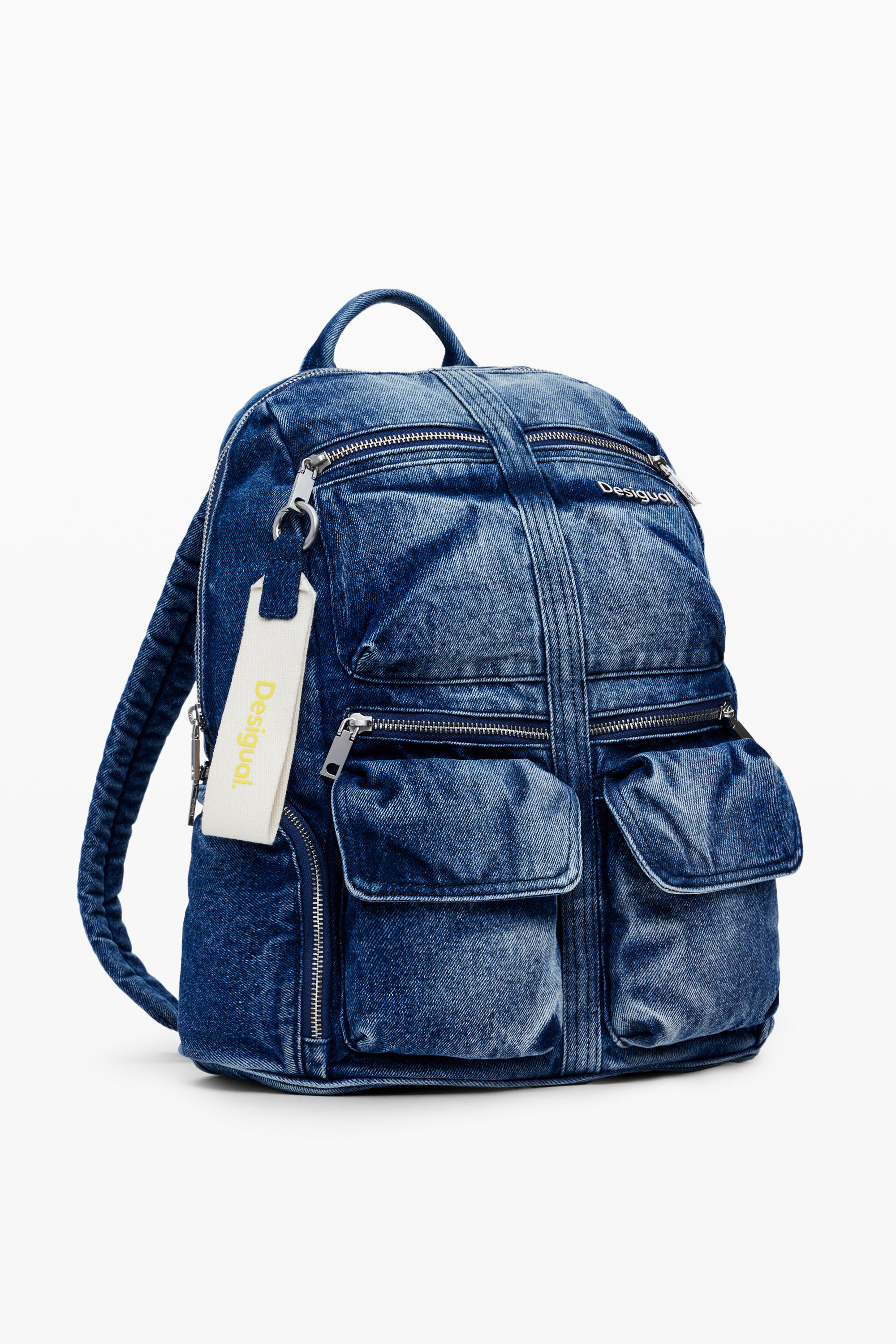 Mochila grande de jeans