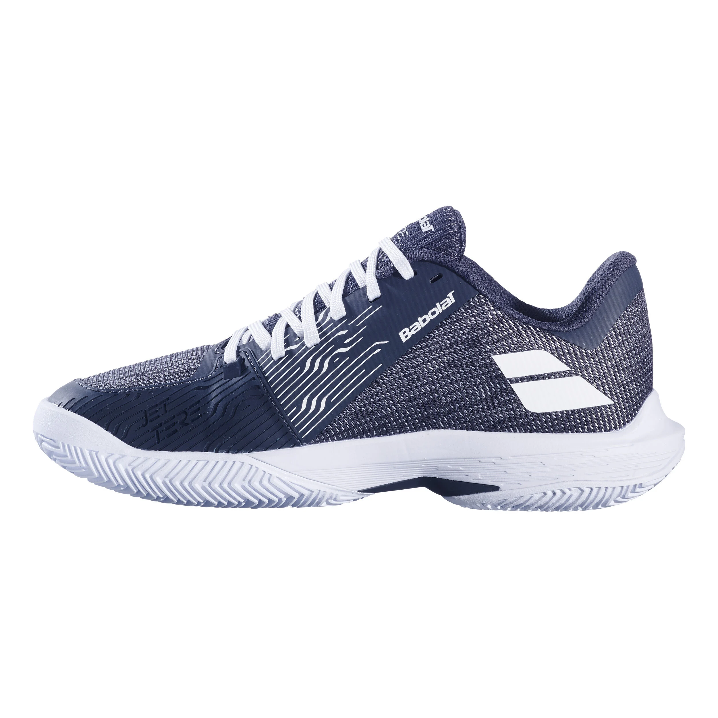Babolat Jet Tere 2 Chaussure Terre Battue Femmes - Bleu Foncé , Blanc