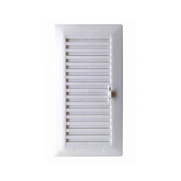 Fepre Rejilla Empotrar Regulable 13.3X26 Marco Abs Blanco (g)