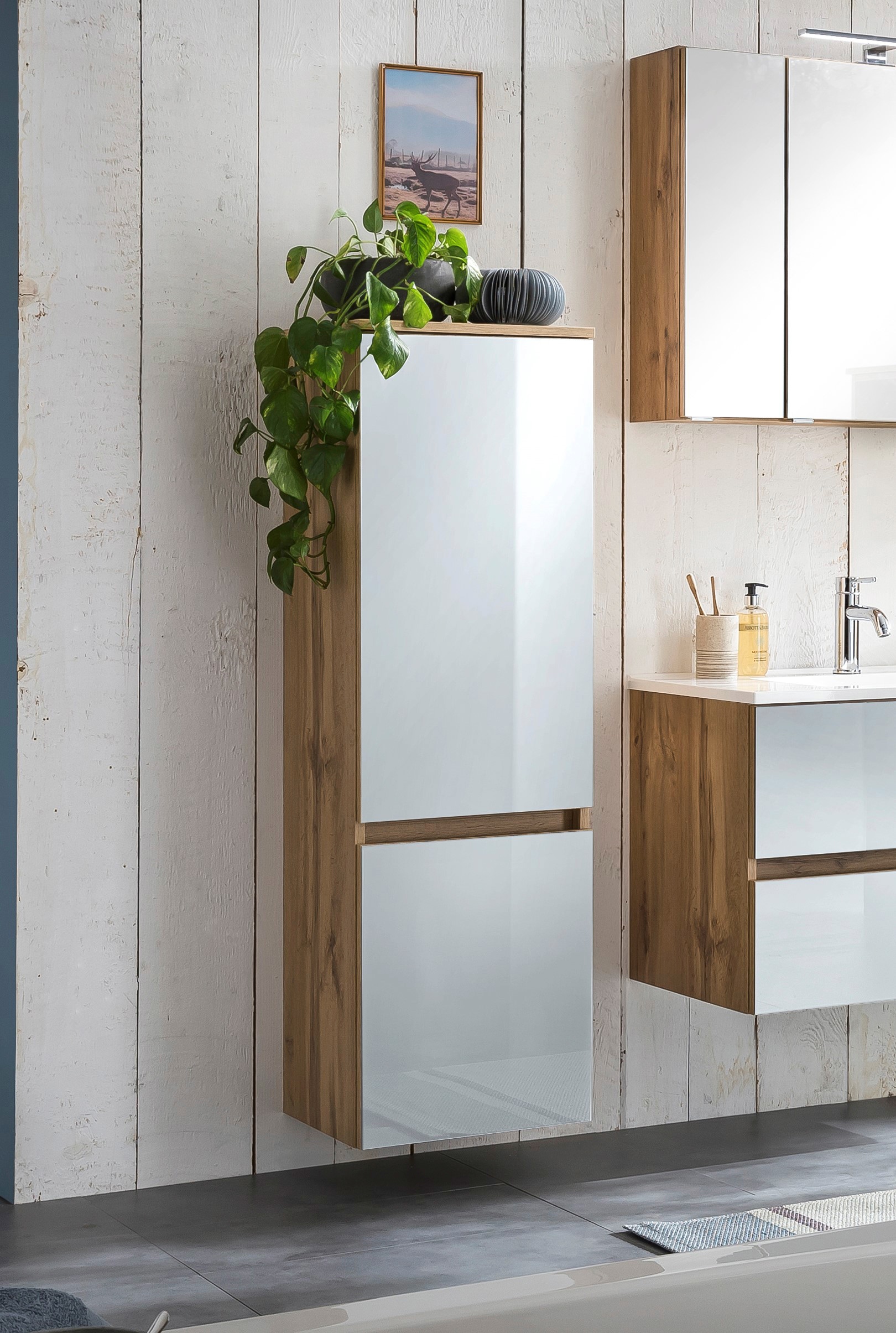 welltime Midischrank »Horki« 40 cm breit