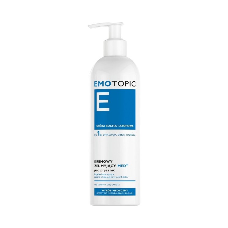Emotopic Cremiges Duschgel für die tägliche Körperpflege 400 ml