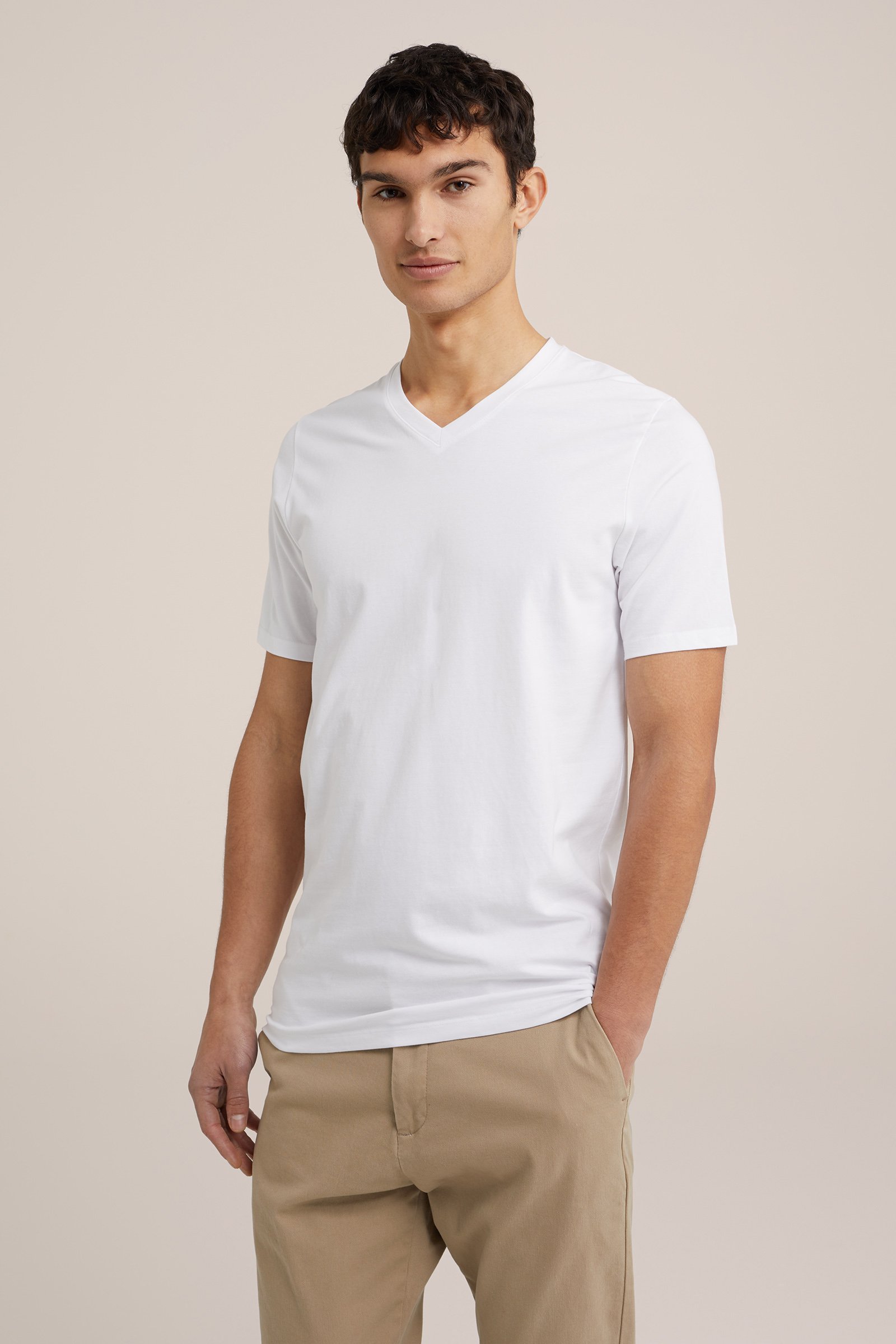 tall fit T-shirt, 2-pack WE Fashion Wit