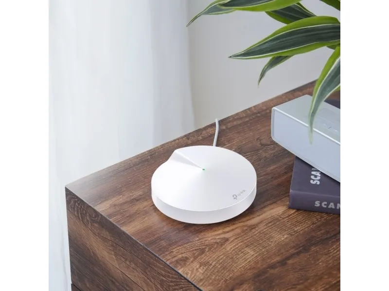 TP-Link DECO M5 - Wi-Fi-system - op til 4500 sq.ft - mesh 1GbE - Wi-Fi 5 - Dual Band (pakke med 3)