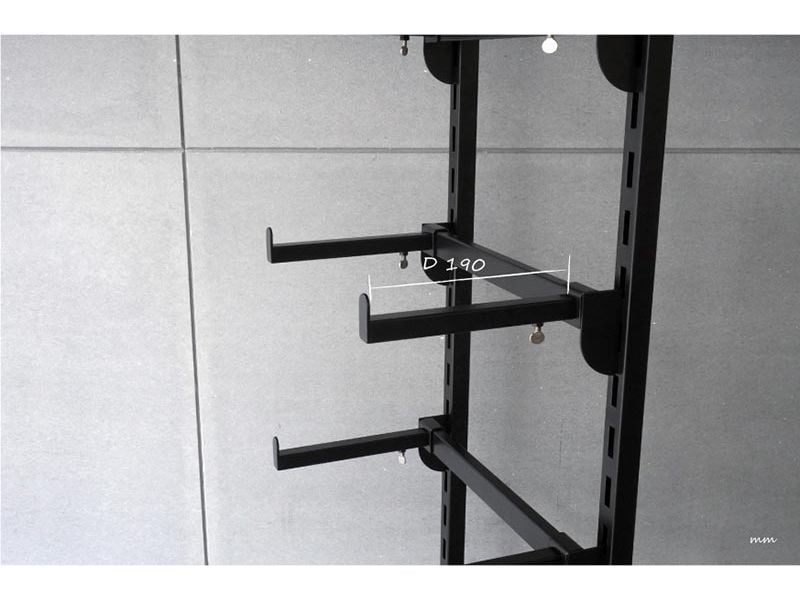 Koswork Modellständer 385 x 315 x 1355 mm RC Car Rack mit verstellbaren Füssen und stabiler Struktur