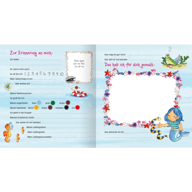 Meine Kindergarten-Freunde - Meerjungfrau