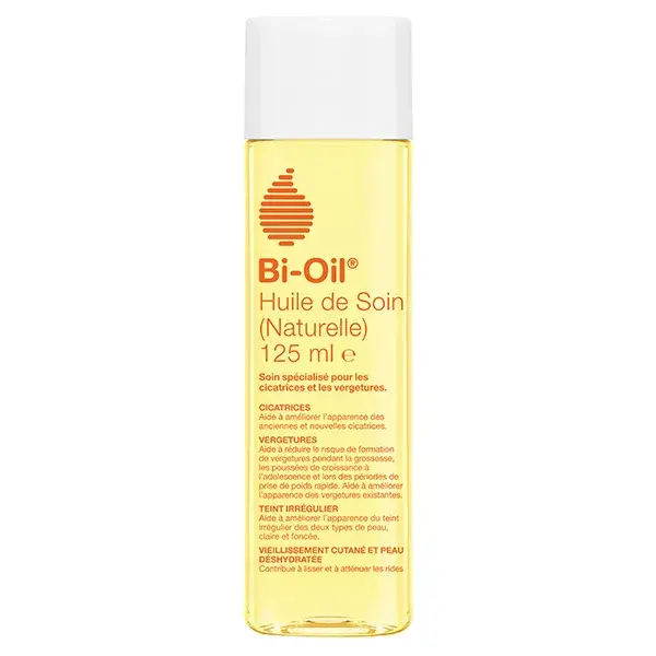 Bi-Oil Huile de Soin Naturelle Vergetures Cicatrices Idéal Grossesse 125ml
