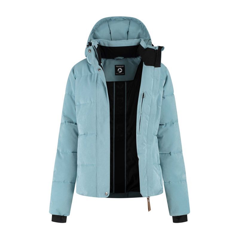 Travelin Norra - Jas - Blauw - 2XL
