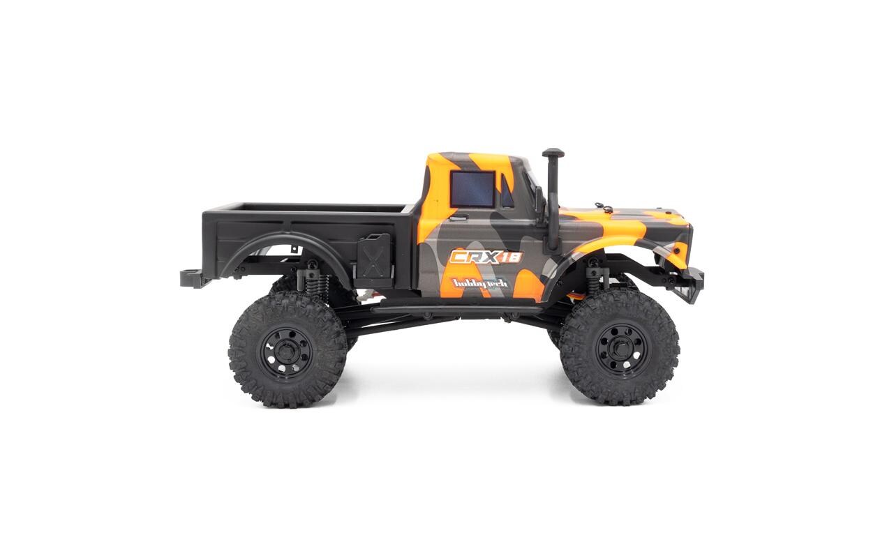 Scale Crawler CRX18 Pick-up 4WD Orange, RTR, 1:18<br>Kleiner Rock Crawler im RTR Set