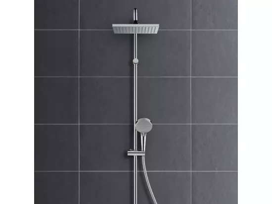 Colonne de douche thermostatique HANSGROHE Vernis Shape 230 chromé