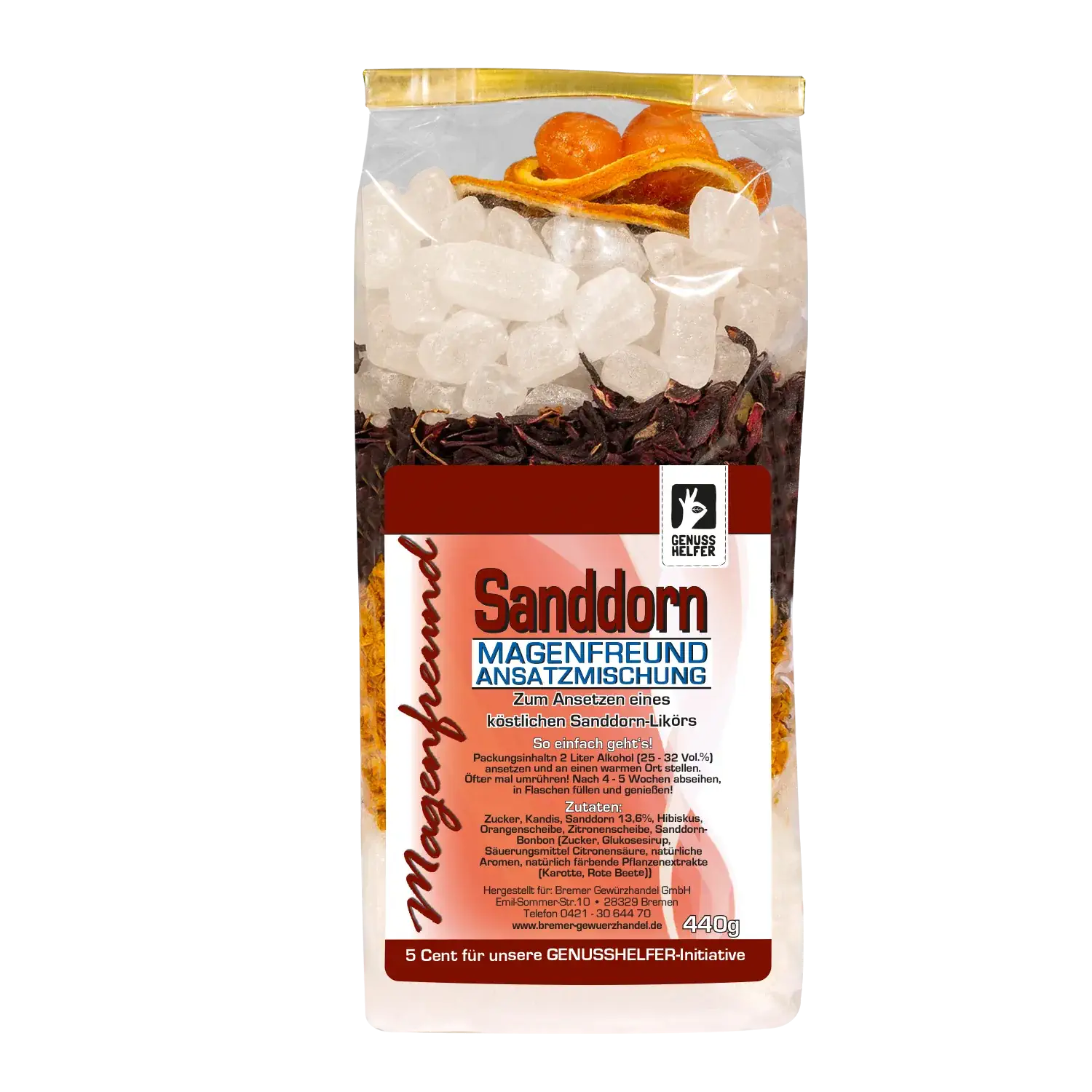 Magenfreund Ansatzmischung Sanddorn