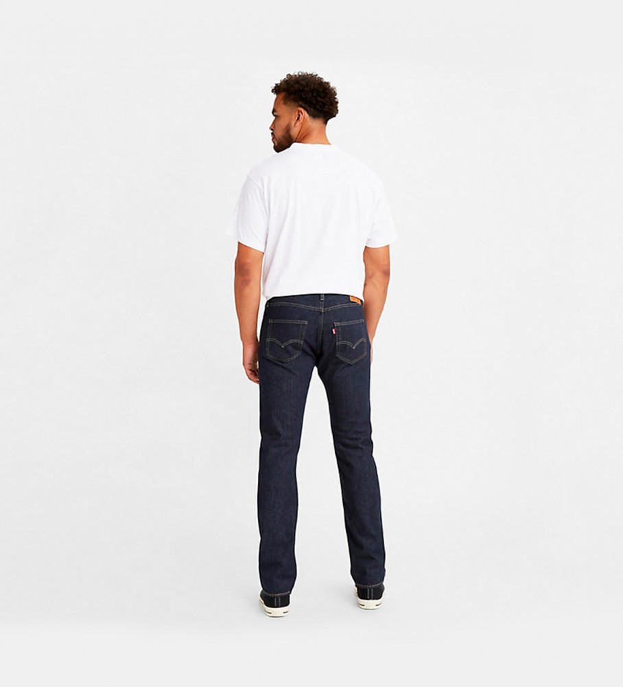 Calça jeans Levi's 501 Original Onewash azul marinho