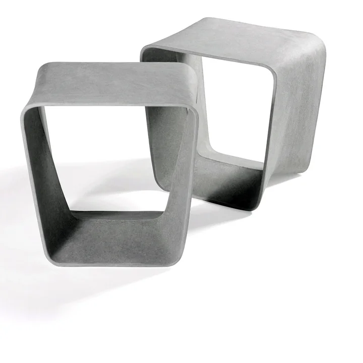 Eternit - Ecal Hocker, grau