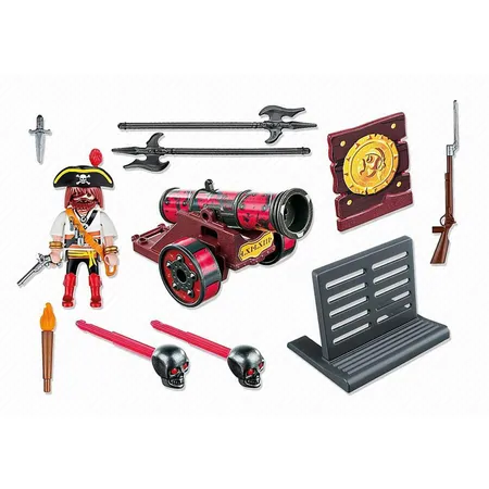 PLAYMOBIL® 6163 Rote App-Kanone mit Freibeuter