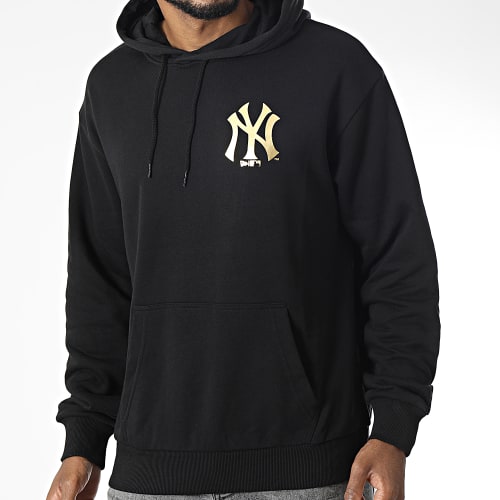 Sweat Capuche New York Yankees 60292360 Noir Doré