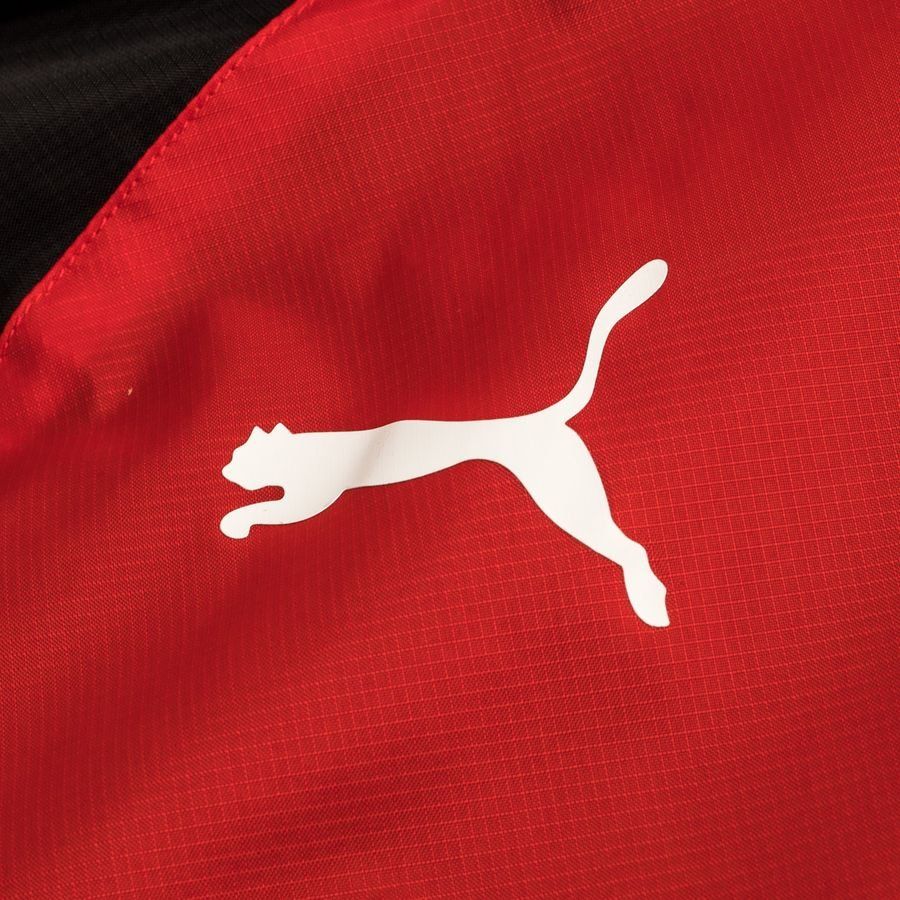 PUMA Veste teamLIGA All Weather - Noir/Rouge/Blanc