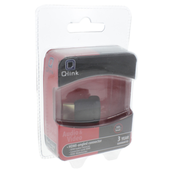 Q-Link HDMI adapter gold plated haaks man/female