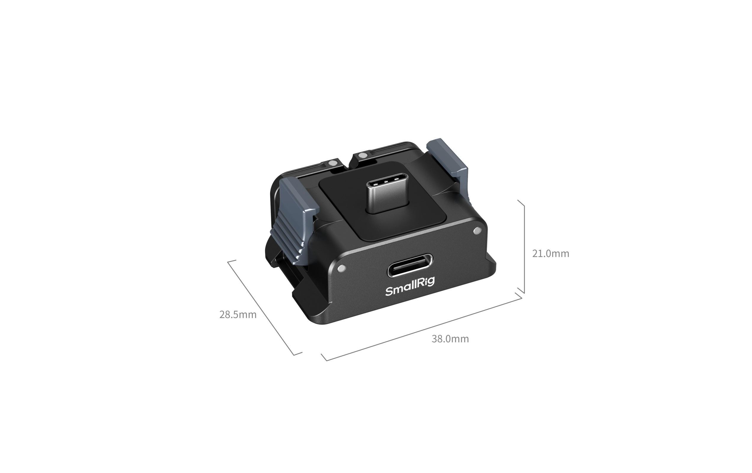 Akku-Adapterplatte für DJI Osmo Pocket 3Speziell für den DJI Osmo Pocket 3 entwickelt