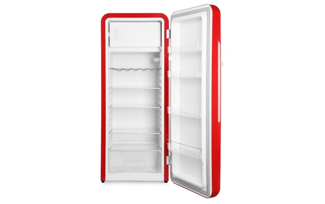 Trisa Kühlschrank »Frescolino Classic rot« 152,4 cm hoch 60 cm breit