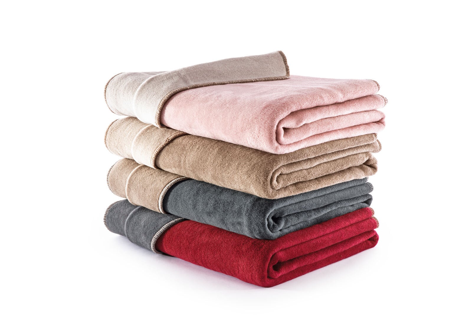 Biederlack Wende-Wohnplaid 150 x 200 cm braun/grau/beige