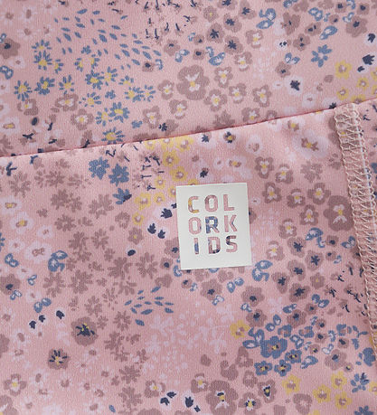 Color Kids Leggings - AOP - Coral Blush