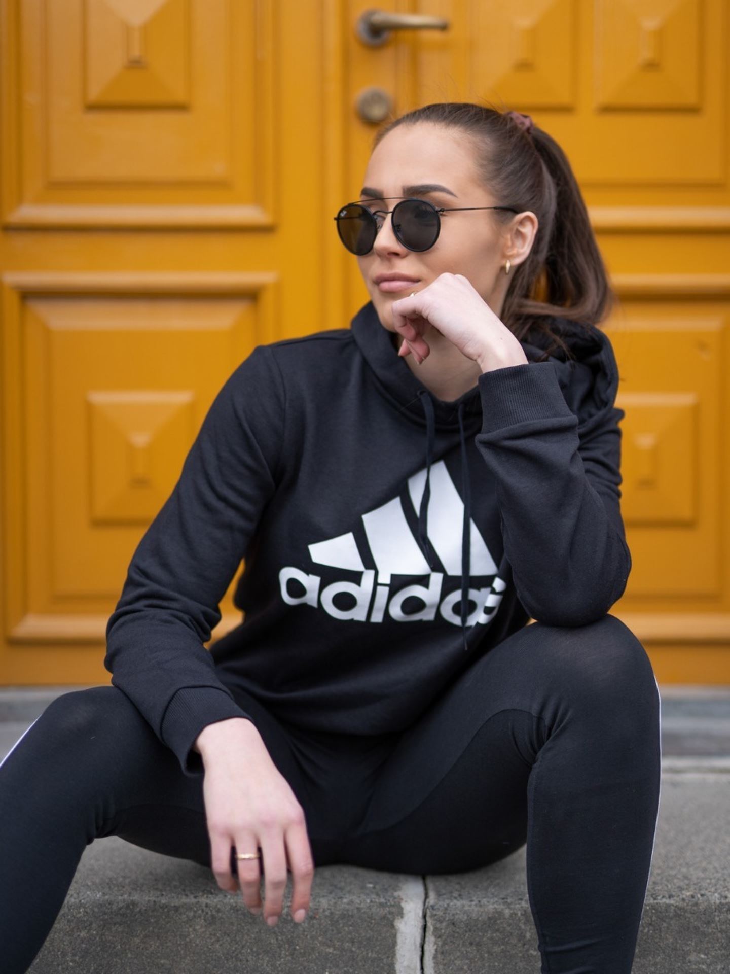 Big Logo French Teddy Hoodie