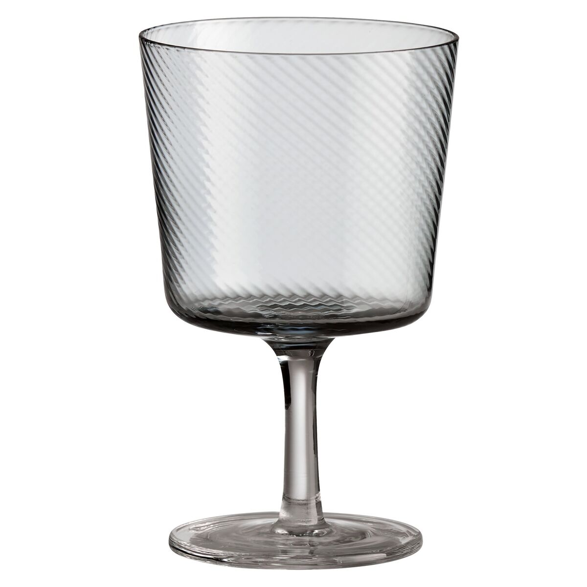 Aida RAW Unique Swirl vinglass 35 cl, grå