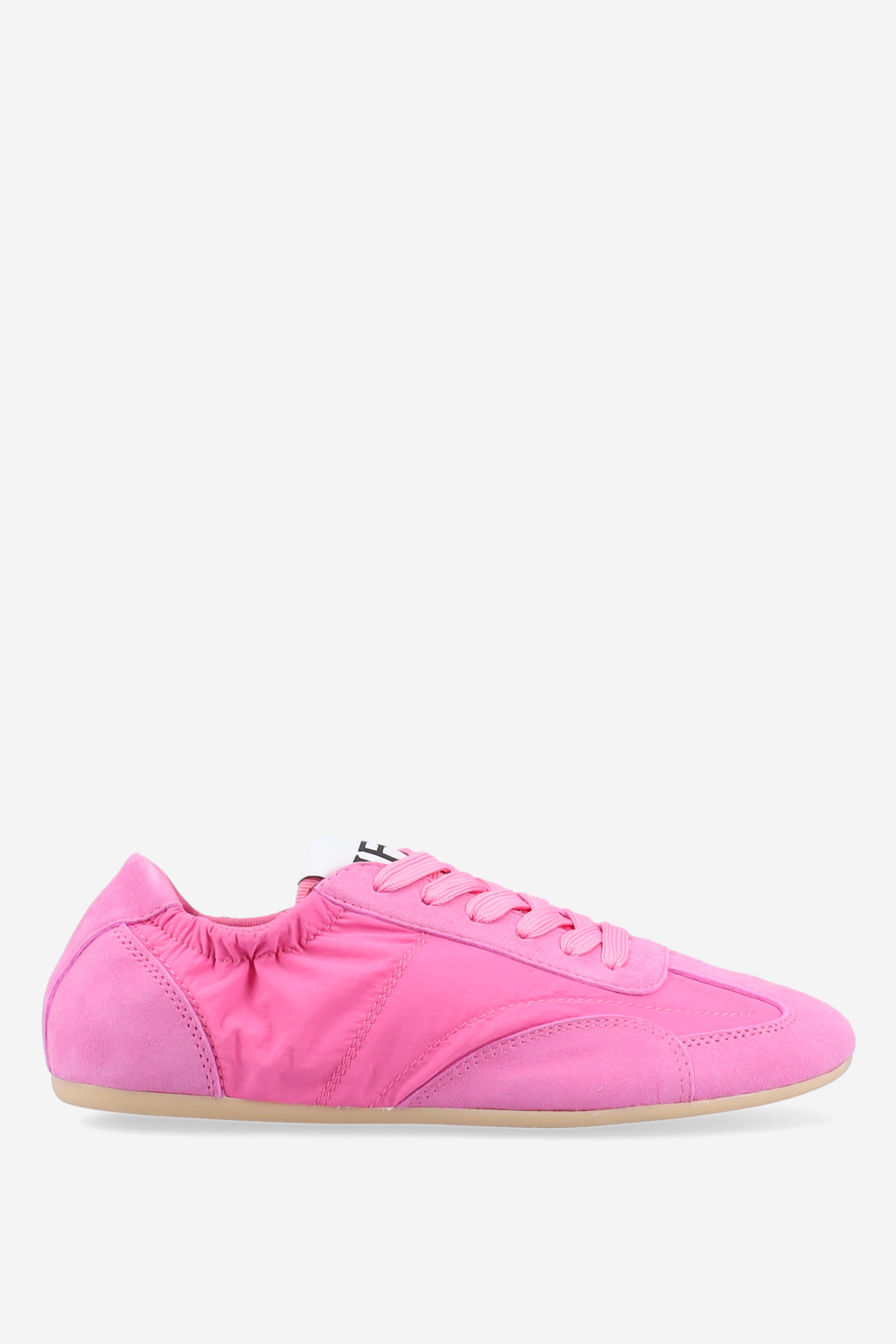 Nylon / suede sneakers