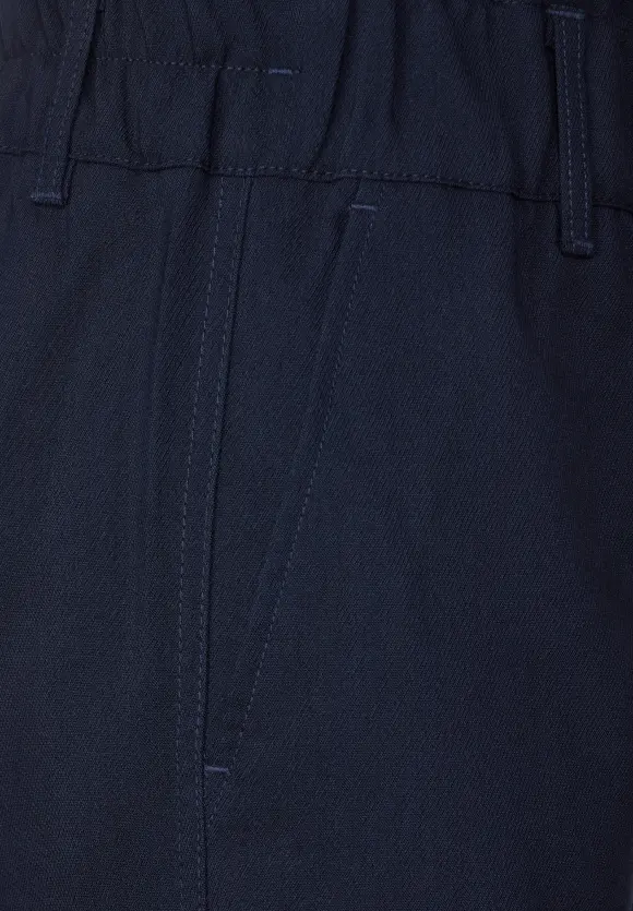Loose Fit Twill Hose - deep blue