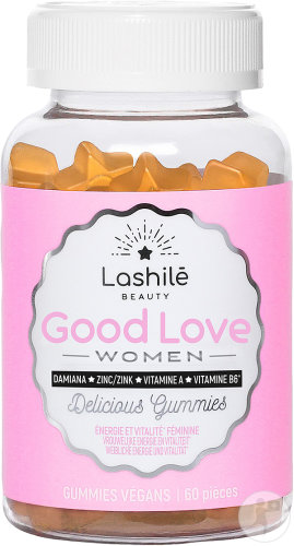 Lashilé Good Love Women Boost Libido Femme Complément Alimentaire Végan 60 Gummies
