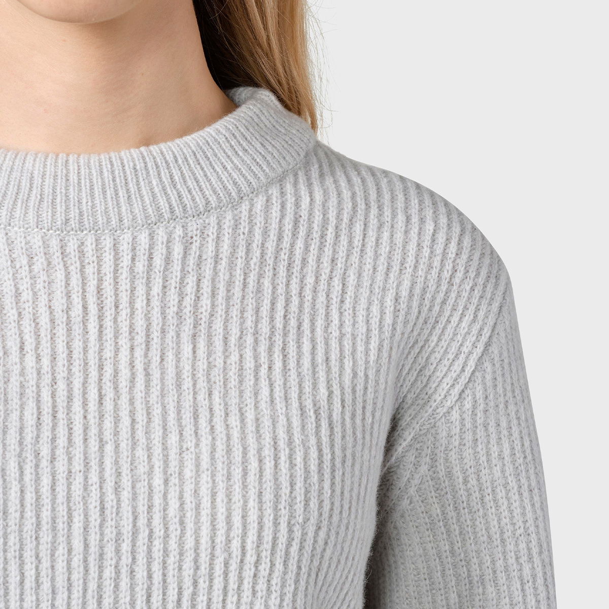 Klitmøller Collective Gerda Knit sweater, dame (Pastel Grey)