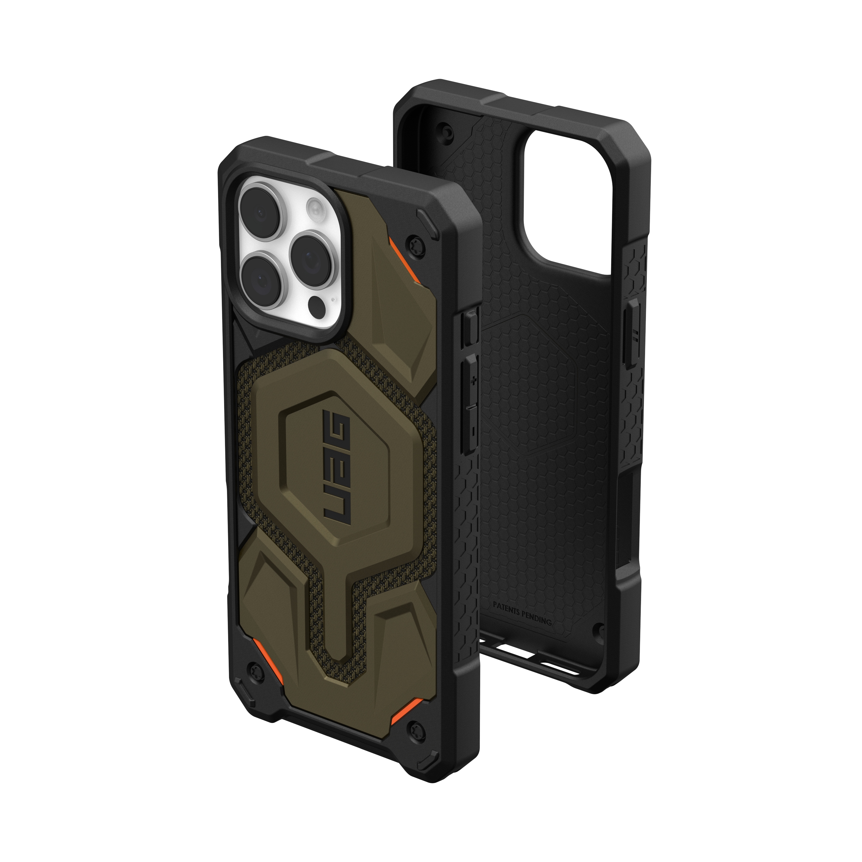 iPhone 16 Pro Max MagSafe Schutzhülle Monarch Pro (11445711397B) - Kevlar Element Green