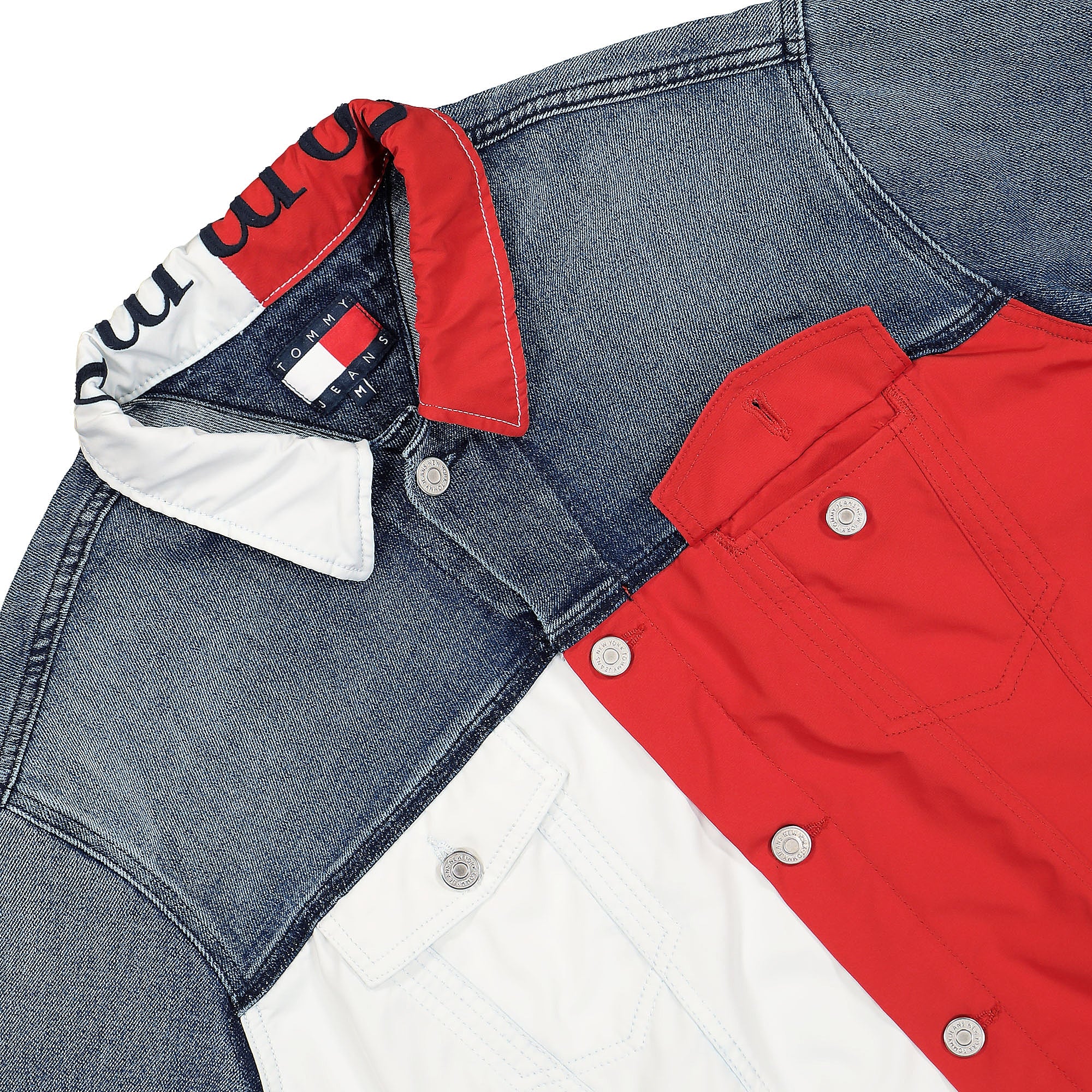 Tommy Jeans<br>TJCU Crop Flag Trucker Jacket