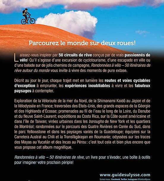 ULYSSE - RANDONNEES A VELO EDITION ULYSSE