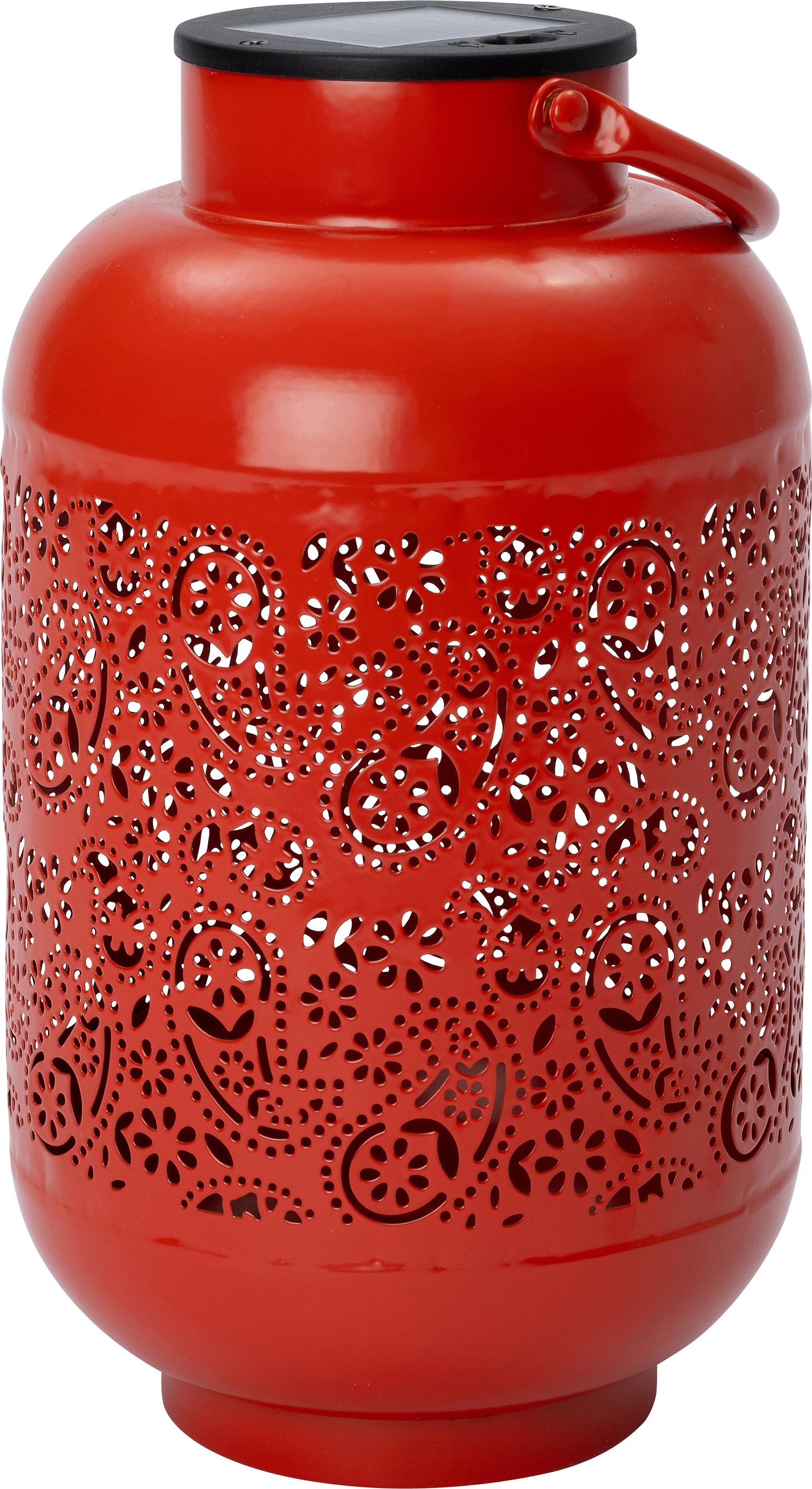 Intratuin solar lantaarn Londen rood D 16 H 27 cm