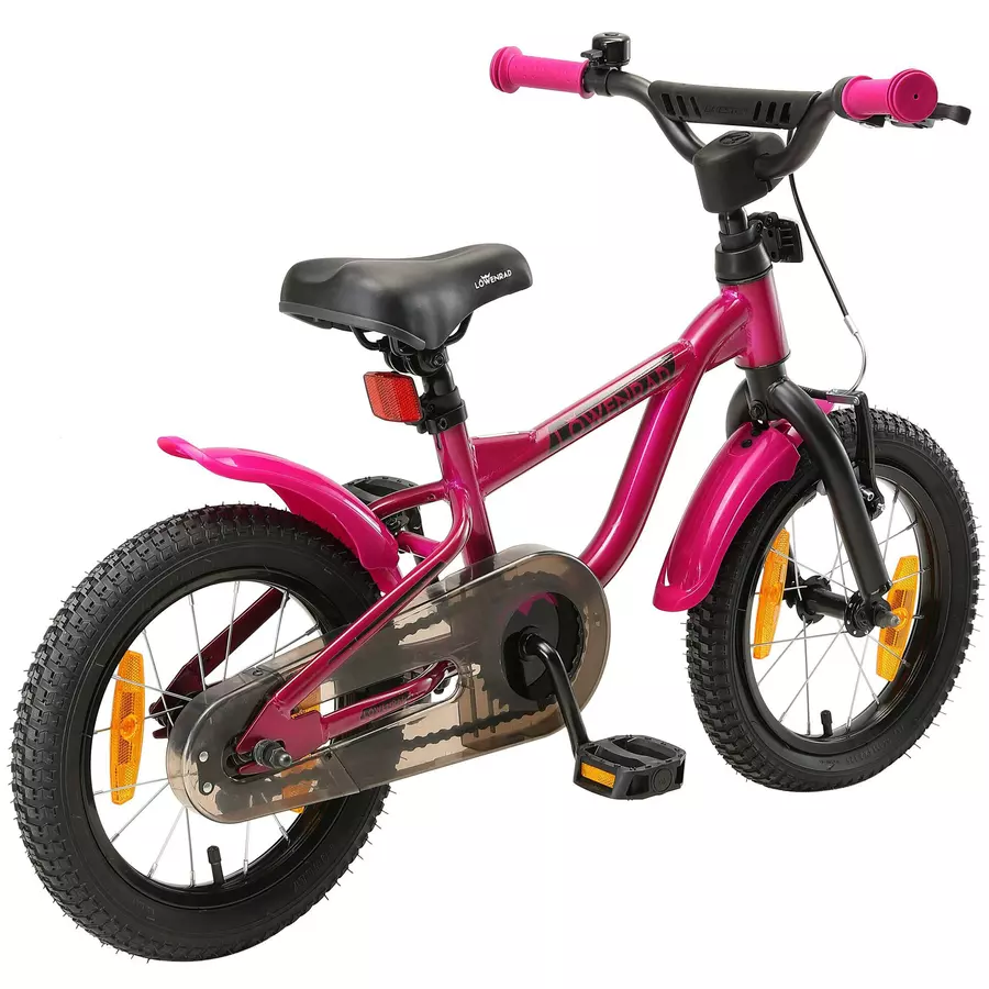 Löwenrad Kinderrad 14 Zoll LR Classic berry
