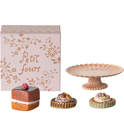 Maileg Dukketilbeh?r - Mini - Cakes and Cakestand