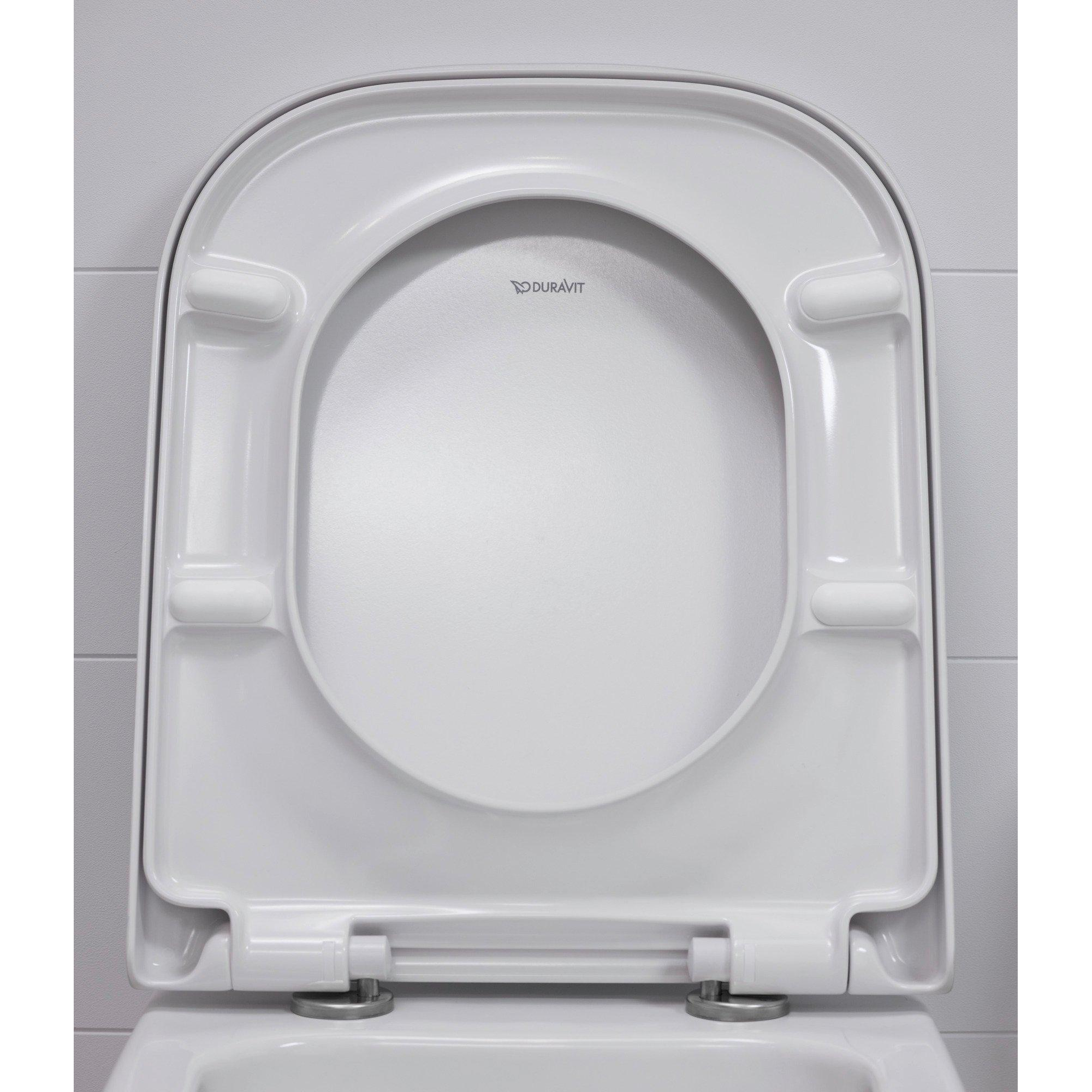 Duravit HappyD 2 softclose toiletzitting wit glans
