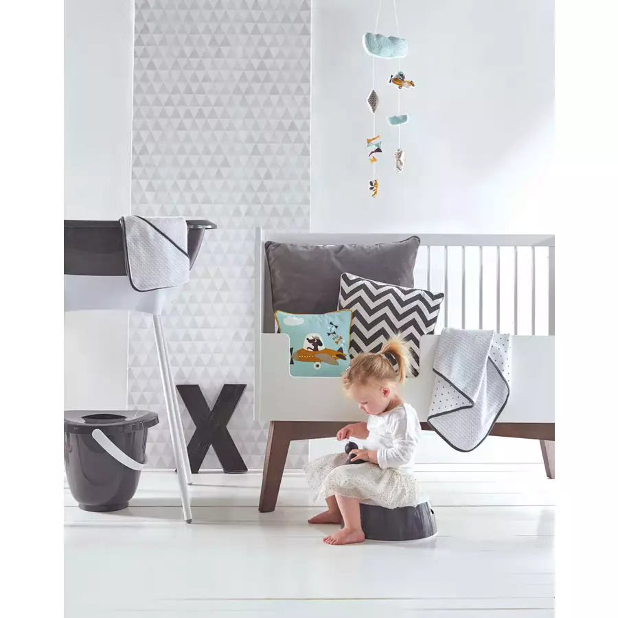 Luma® Babycare Trittschemel Dark Grey