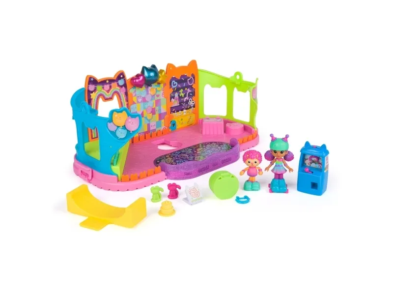 Gabby's Dollhouse Rooftop Roller Party Playset