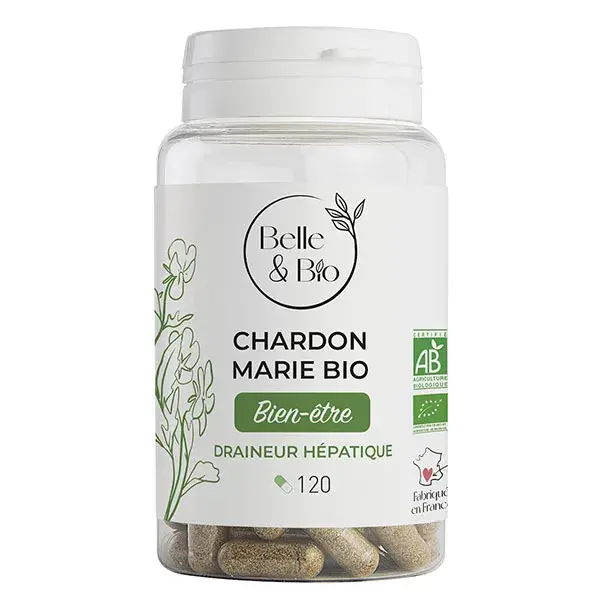 Belle & Bio Cardo Mariano Orgânico 120 cápsulas