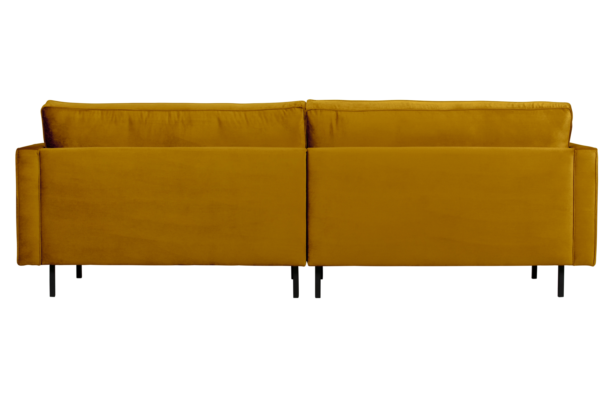 BePureHome 3-zitsbank Rodeo Classic velvet Rodeo Classic Bank 3-zits Velvet - Oker