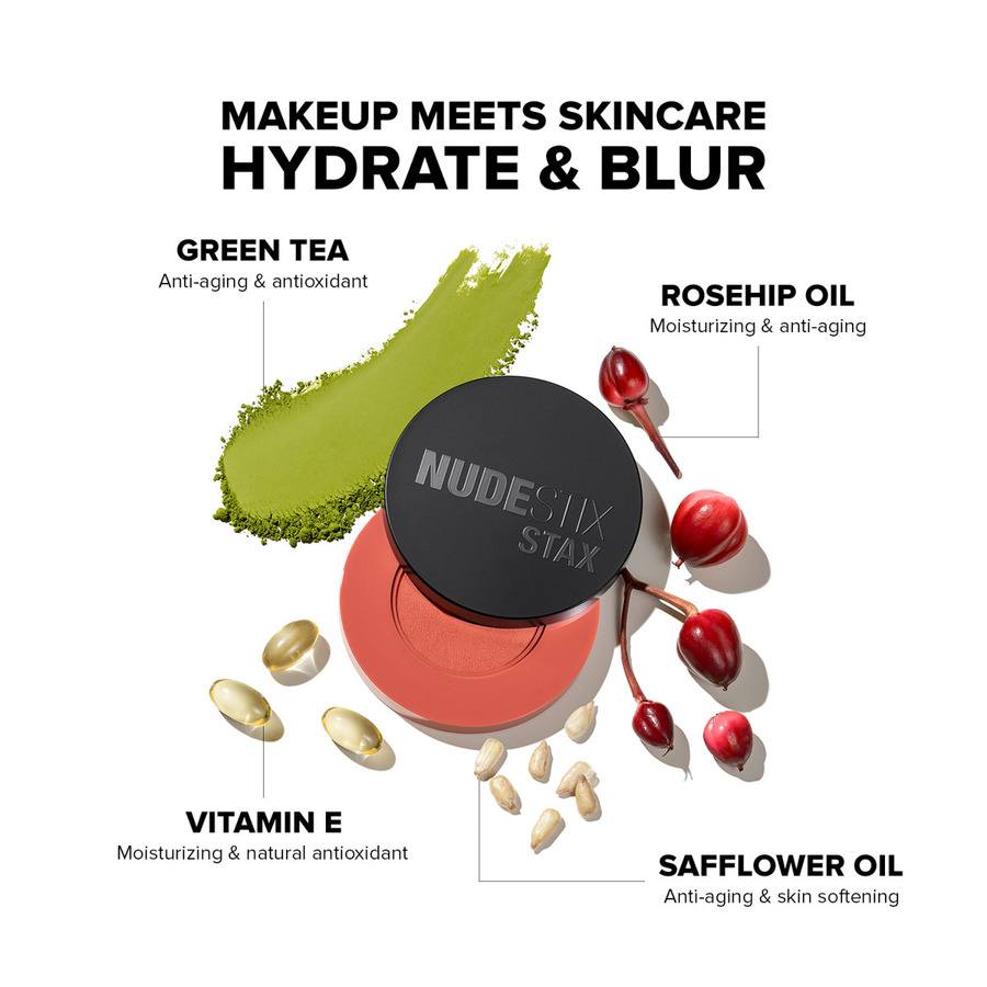 Nudestix Stax All Over Color Blush Balm Cheeky Coral 2,5ml