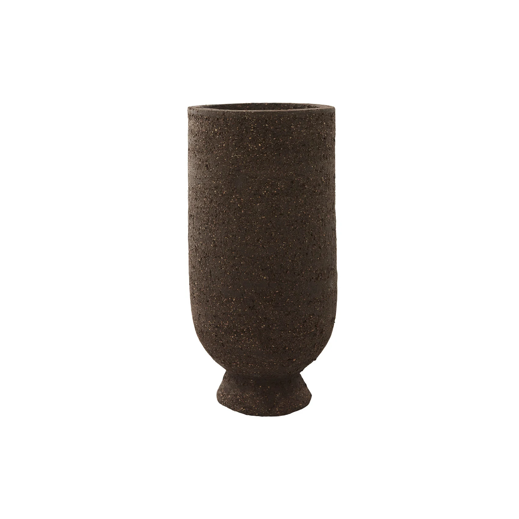 TERRA - Vase céramique | Marron