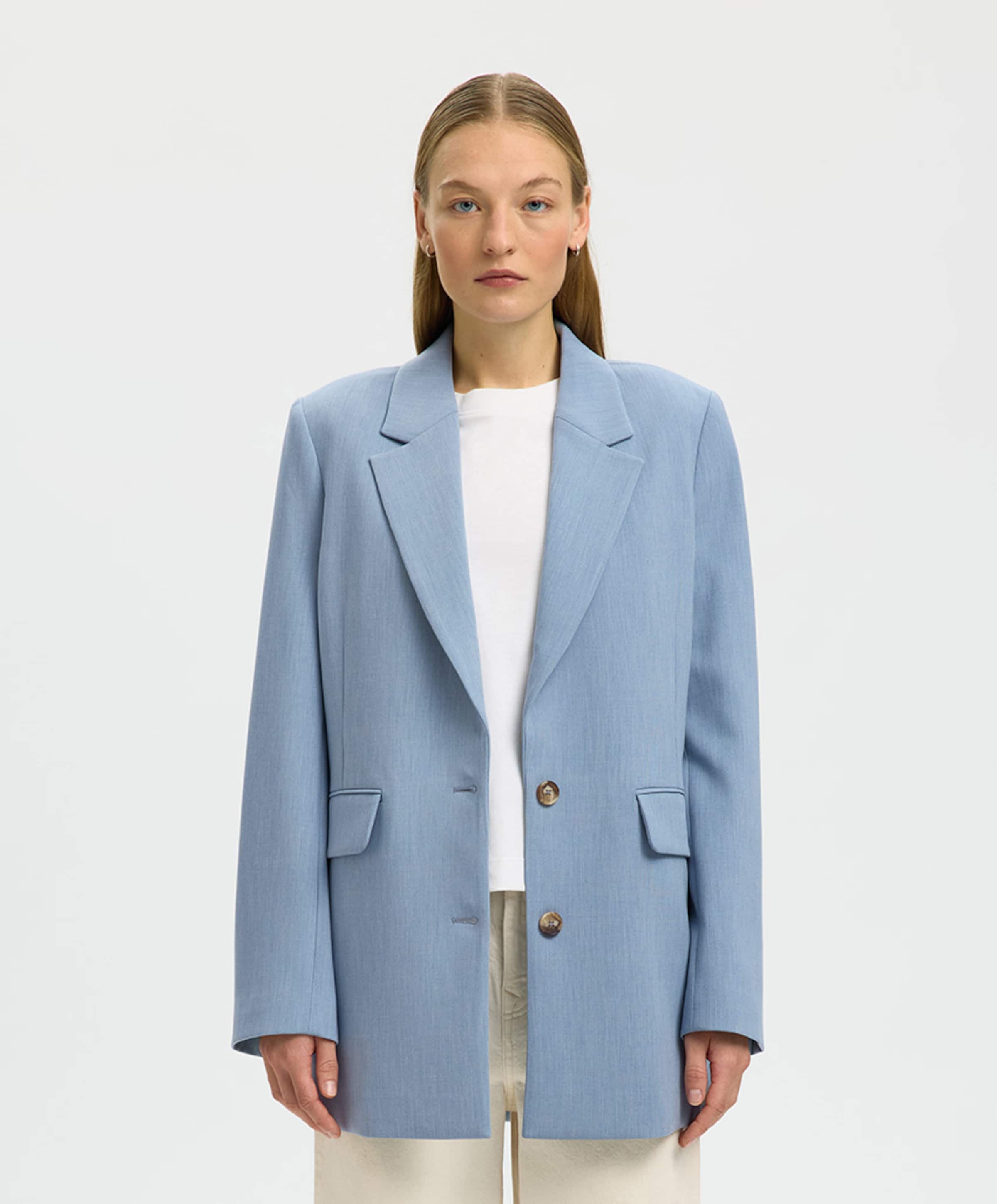 Selected Dames blazer blauw